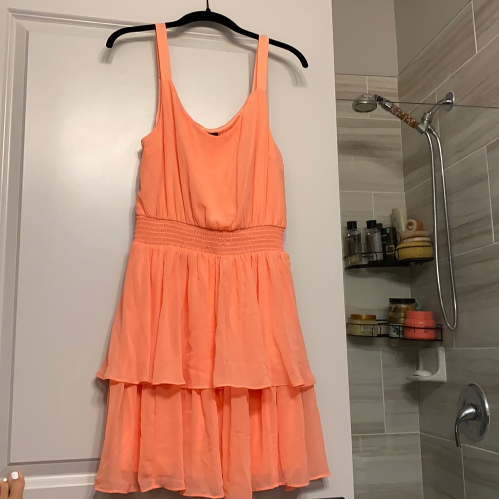 Salmon color Express dress